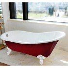 Ванна чугунная Magliezza Gracia Red WH 170x76