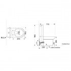 Унитаз Creo Le Mans LM1002 + LM1003 + LM1001