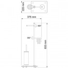 Стойка комбинированная напольная WasserKRAFT K-1234