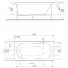 Ванна акриловая Am.Pm Joy W85A-170-075W-A