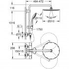 Душевая система Grohe Euphoria 310 26075000