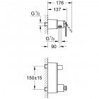 Смеситель для душа Grohe Veris 32197000