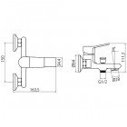 Смеситель для ванны Edelform-EFP Gris GS1810