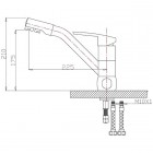 Смеситель для кухни Bennberg 20F5052 Chrome