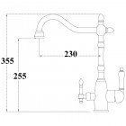 Смеситель для кухни Bennberg 20F5054-02 Quartz