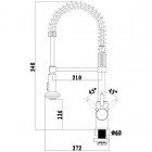 Смеситель для кухни Bennberg 20P313 Chrome