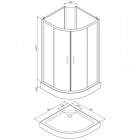 Душевая кабина Am.Pm Joy W85C-001-090GT