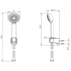 Душевой гарнитур Bravat Eco D288CP-RUS