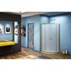 Душевое ограждение GooDDooR Jazze R-100-G-BR