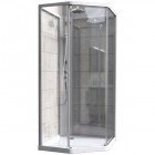 Душевая кабина IDO Showerama 10-5 Comfort пятиугольная 90x90 стекло прозрачное, профиль белый