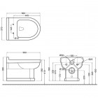 Унитаз подвесной Jaquar Queen’s QNS-WHT-7951