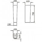 Пьедестал Am.Pm Inspire C504910WH