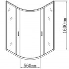 Душевое ограждение Aquanet SE-900Q-Short 90x90 211297