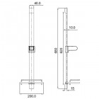 Душевая стойка Iddis S316101