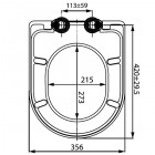 Крышка-сиденье для унитаза Iddis 001DPSEi31