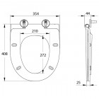 Крышка-сиденье для унитаза Iddis 003DPSEi31