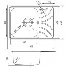 Мойка кухонная Iddis Arro ARR60SLi77