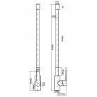 Смеситель для кухни Aquanet FF6239 красный 00189333