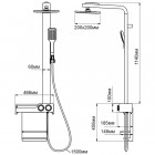 Душевая система Aquanet SF1706LW 00195675