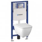 Инсталляция с унитазом Geberit Duofix Smyle Square