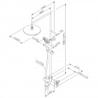 Душевая система Am.Pm Gem F0790520