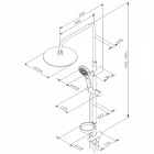 Душевой гарнитур Am.Pm Inspire V2.0 F0750A100