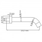 Излив WasserKRAFT Mindel A149