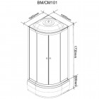 Душевая кабина Parly BM101