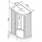 Душевая кабина Parly EC1231L