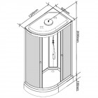 Душевая кабина Parly EC1231R