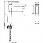 Смеситель для раковины Lemark Ursus LM7209BL