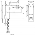 Смеситель для биде Lemark Ursus LM7208BL