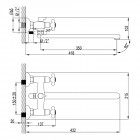 Смеситель универсальный Lemark Standard LM2112C