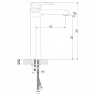 Смеситель для раковины Lemark Status LM4409C