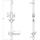 Душевая стойка Lemark LM8062C