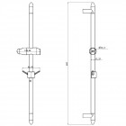 Душевая стойка Lemark LM8063C