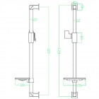 Душевая стойка Lemark LM8069C