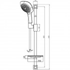 Душевой гарнитур Lemark LM8068C