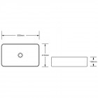 Раковина накладная SantiLine SL-1051MR