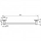 Полотенцедержатель Ideal Standard Iom A9117XG