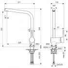 Смеситель для кухни Ideal Standard Ceralook BC174GN