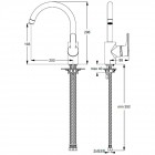 Смеситель для кухни Ideal Standard Connect Blue B9932AA