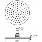 Верхний душ Ideal Standard IdealRain B9442AA