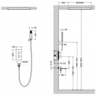 Душевая система встраиваемая Timo Petruma SX-5019/17SM термостат