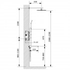Душевая система встраиваемая Timo Petruma SX-5049/03SM термостат