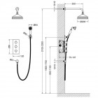 Душевая система встраиваемая Timo Petruma SX-5169/02SM термостат