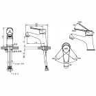 Смеситель для раковины Bravat Emeralda F1135147CP-RUS