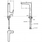 Смеситель для кухни Bravat Real F7121179CP-2-RUS