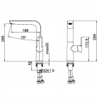 Смеситель для кухни Gerhans K80 K14080A