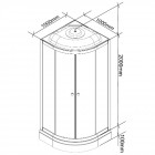 Душевая кабина Parly EC103P